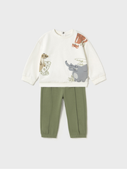 Mayoral Toddler Boy Jungle Tracksuit