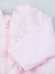 Emile et Rose Pink Flo Teddy Jacket