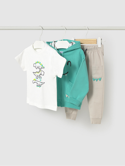 Mayoral Toddler Boy Dinosaur Tracksuit