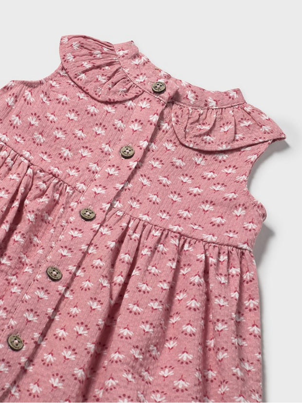 Mayoral Toddler Girl Floral Dress - Rose