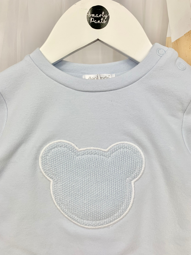 Baby Boy Bear Tracksuit Set