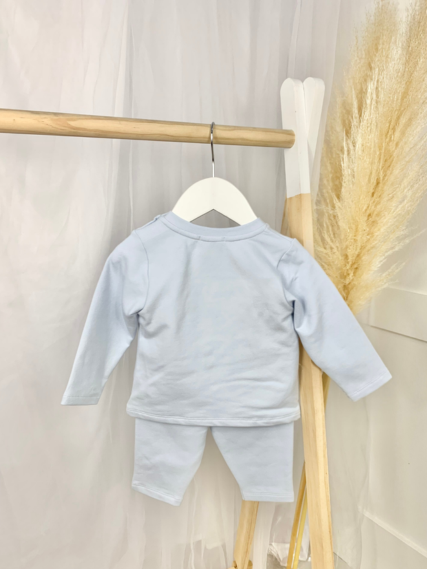 Baby Boy Bear Tracksuit Set