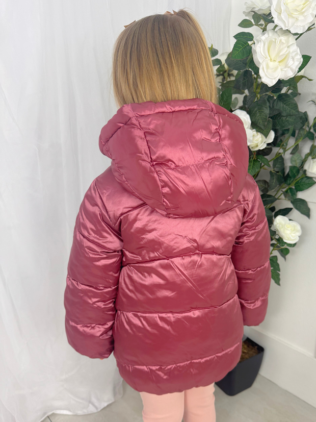 Mayoral Toddler Girl Reversible Pink Flower Jacket (12M-4Y)