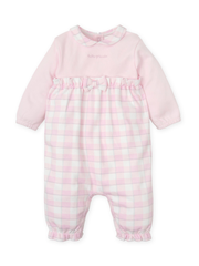 Tutto Piccolo Baby Girl Checked Romper