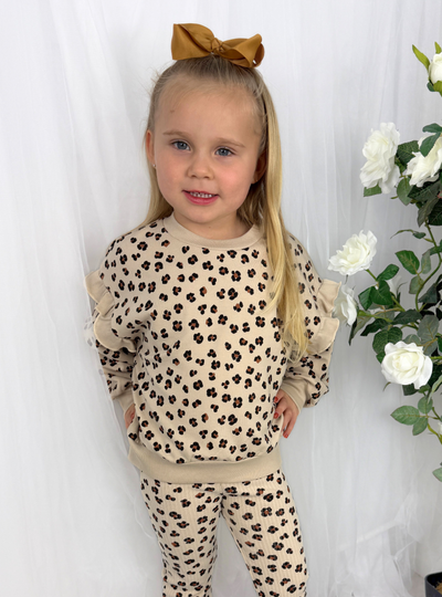 Mayoral Junior Girl Animal Print Jumper (3Y-8Y)