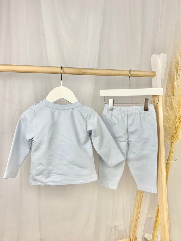 Baby Boy Bear Tracksuit Set