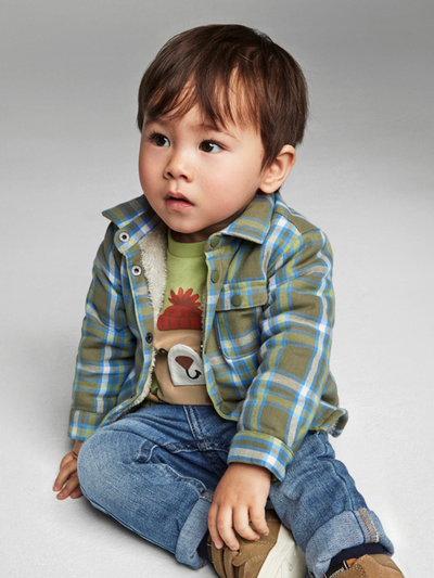 Mayoral Toddler Boy Check Shirt - 2 Colours