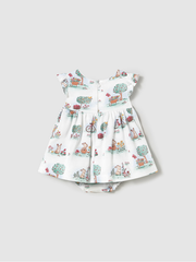 Mayoral Baby Girl Dress With Bloomers - Jade