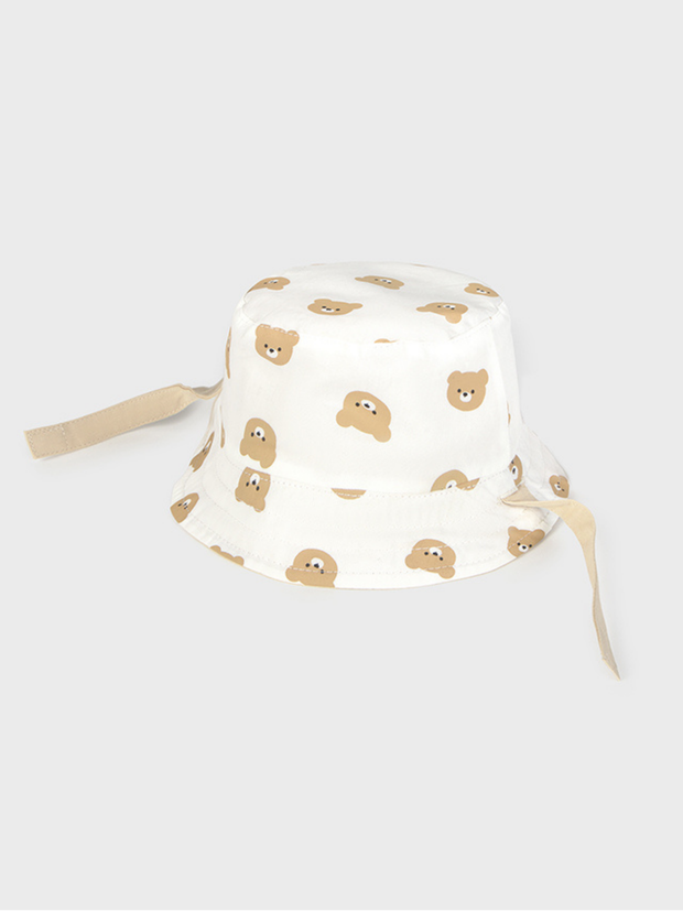 Mayoral Baby Boy Biege Reversible Sun Hat