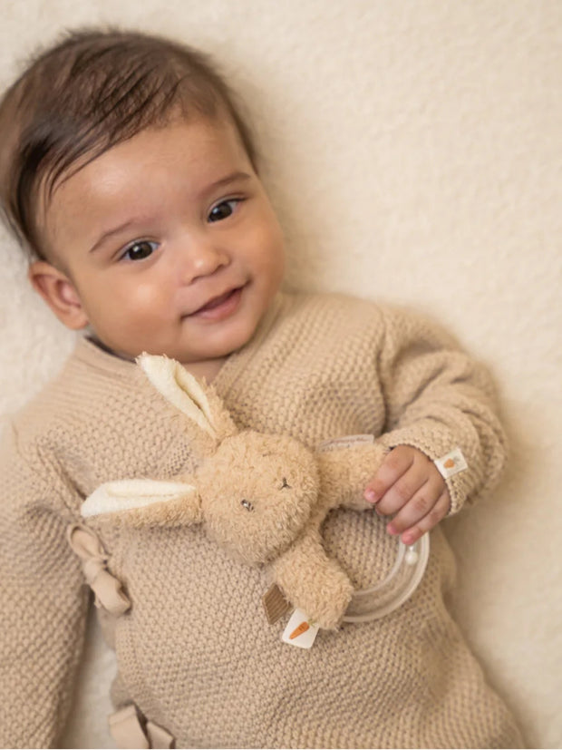 Little Dutch Ring Rattle - Baby Bunny