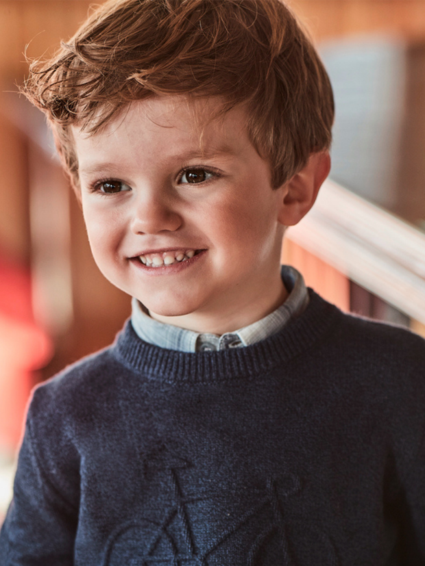 Mayoral Junior Boy Embossed Bike Jumper