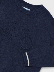 Mayoral Junior Boy Embossed Bike Jumper