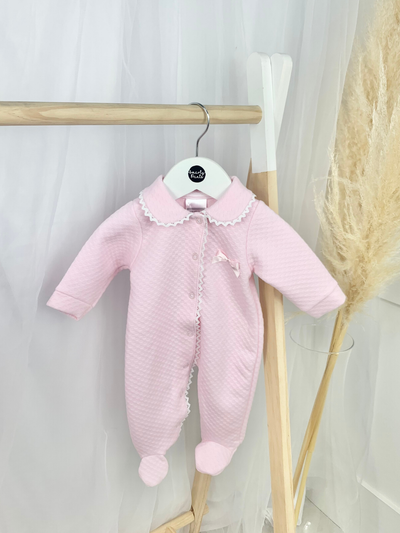 Baby Girl Abigail Bow Babygrow