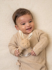 Little Dutch Ring Rattle - Baby Bunny