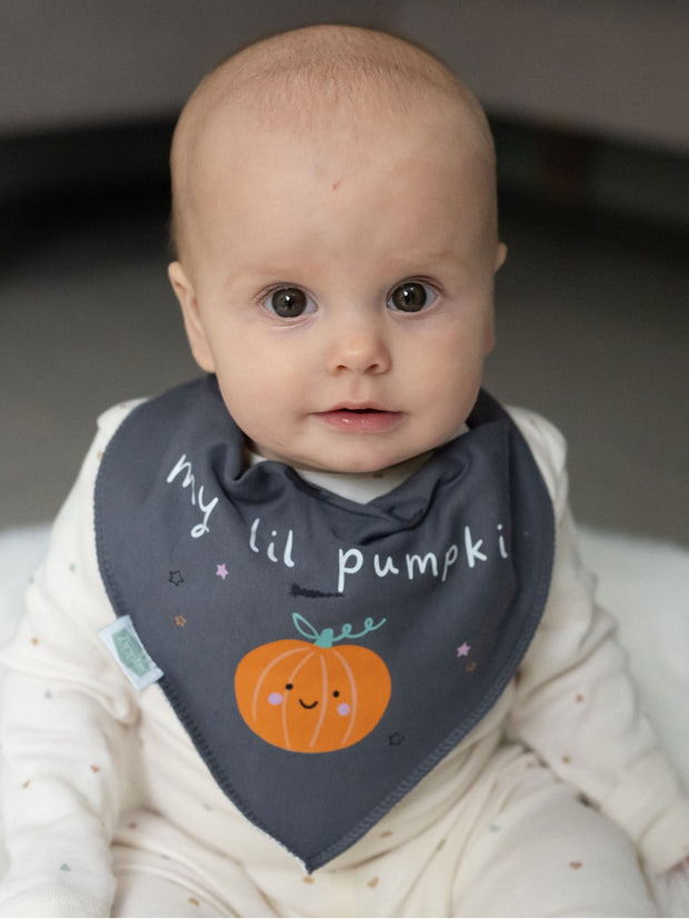 Ziggle 'My Lil Pumpkin' Dribble Bib