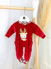 Unisex Baby Reindeer Babygrow