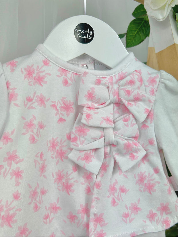 Pastels & Co Lauren Floral Babygrow