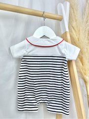 Deolinda Baby Boy 'Marine' Striped Romper