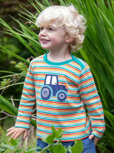 Frugi Organic Cotton Orion Applique Top