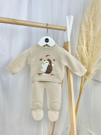 Hedgehog Outfit Set With Feet