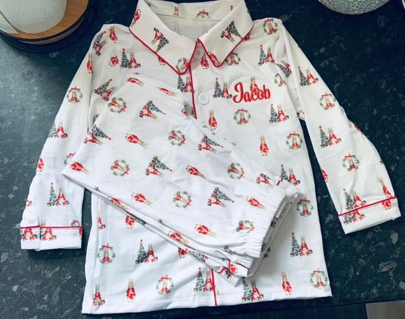 PRE-ORDER Children's Christmas Pyjamas  - BUNNY