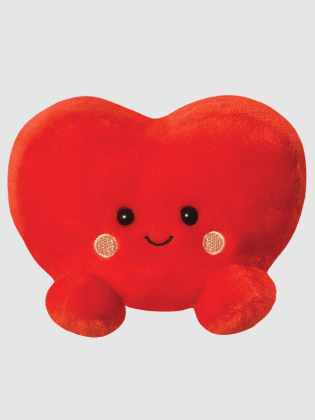 Palm Pals Amore Heart Soft Toy
