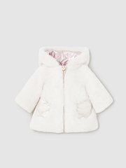 Mayoral Baby Girl Reversible Coat - 2 Colours