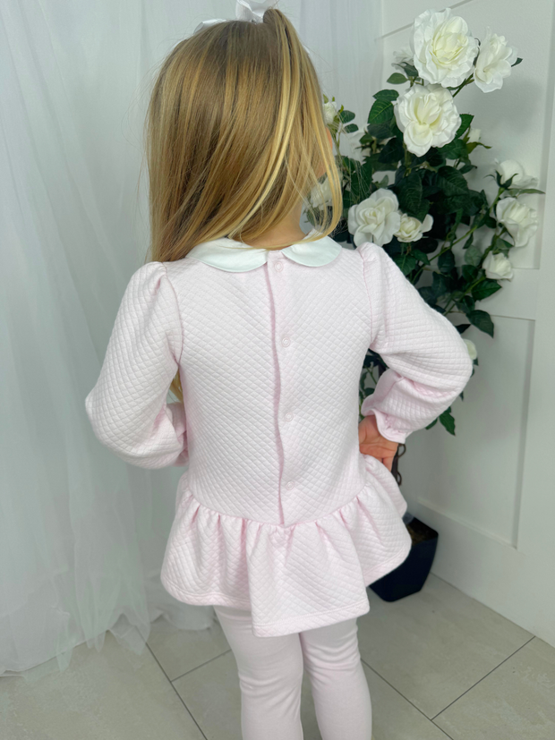 Deolinda Girl Pink Legging Set (6M-4Y)