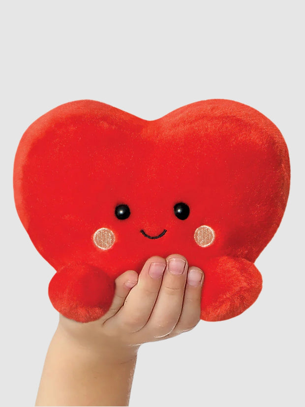 Palm Pals Amore Heart Soft Toy