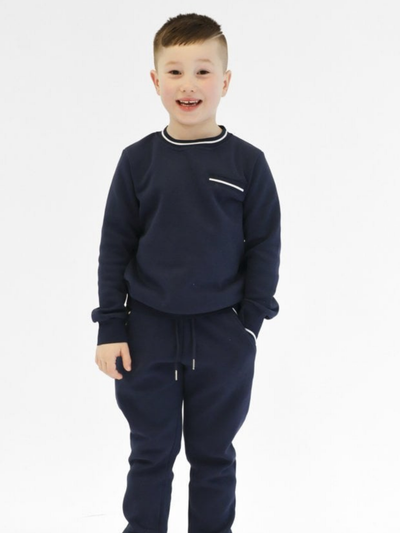 Harris Kids Boys 'Theo' Tracksuit (3Y-8Y) - Navy