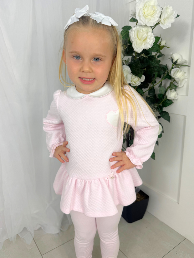 Deolinda Girl Pink Legging Set (6M-4Y)