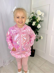 Toddler Girl Pink Raincoat