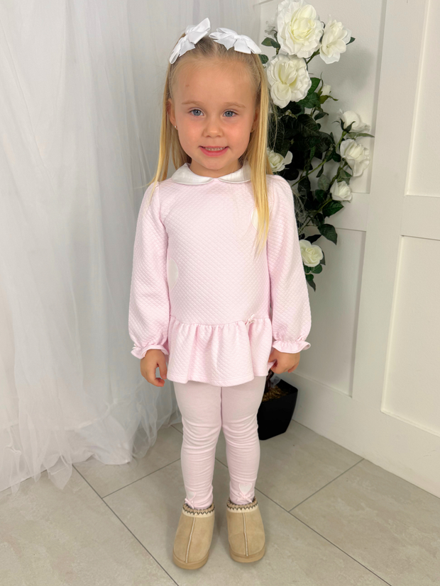 Deolinda Girl Pink Legging Set (6M-4Y)