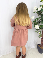 Mayoral Junior Girl Pink Dress & Bag (3Y-8Y)