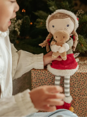 Little Dutch Cuddle Doll Christmas Rosa