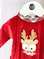 Unisex Baby Reindeer Babygrow