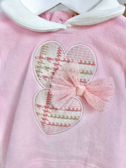 EMC Pink Hearts Baby Outfit Set