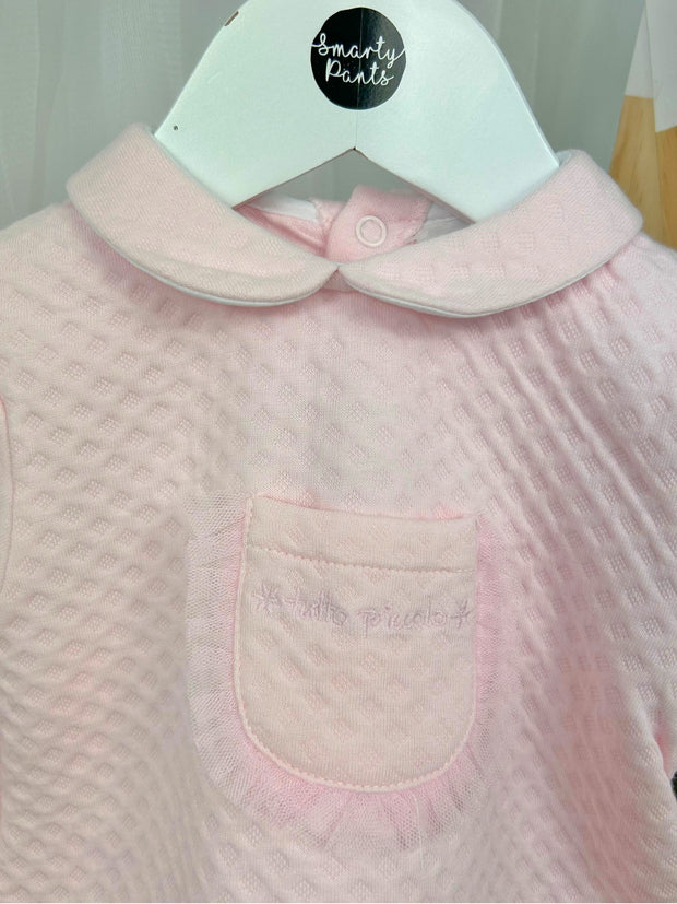 Tutto Piccolo Toddler Girl Pink Padded Jumper & Legging Set (12M-4Y)