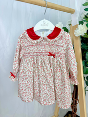 Deolinda Girls 'Sarah' Red Dress (12M-5Y)