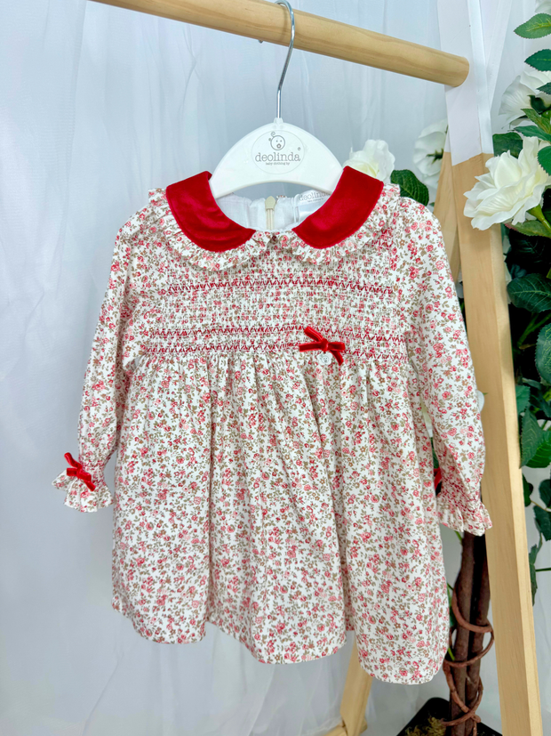 Deolinda Girls 'Sarah' Red Dress (12M-5Y)