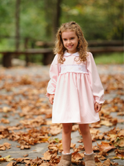 Deolinda Girl 'Joan' Pink Dress (12M-5Y)
