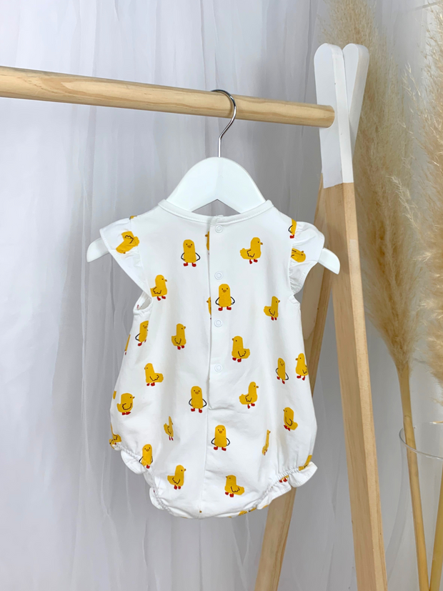 Mayoral Baby Girl Chick Print Romper