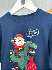 Name It Navy Christmas T-Shirt (9M- 5Y)