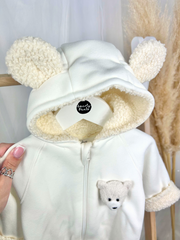 Diaz Teddy Zipped Pramsuit - 2 Colours