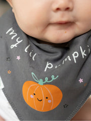 Ziggle 'My Lil Pumpkin' Dribble Bib