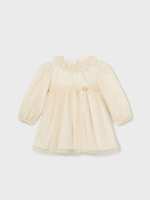 Mayoral Toddler Girl Tulle Dress - 2 Colours