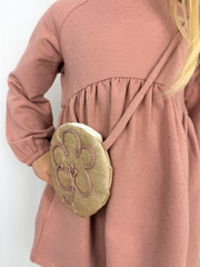 Mayoral Junior Girl Pink Dress & Bag (3Y-8Y)