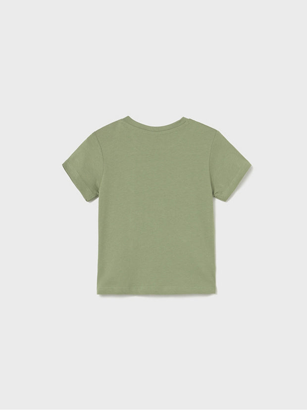 Mayoral Green Toddler Boy Tiger top