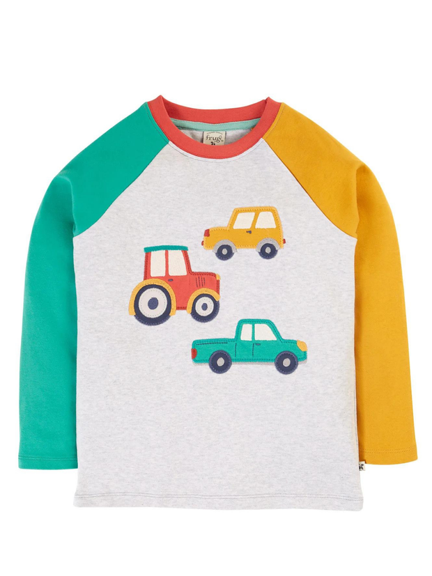 Frugi Organic Cotton Alfie Raglan Top