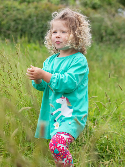 Frugi Organic Cotton Tilly Outfit Set - Wild  Horses